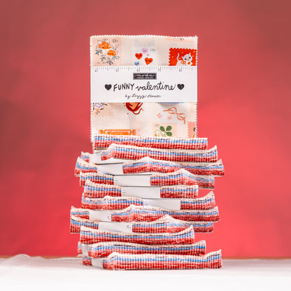 Funny Valentine Charm Pack 37140PP by Lizzy House