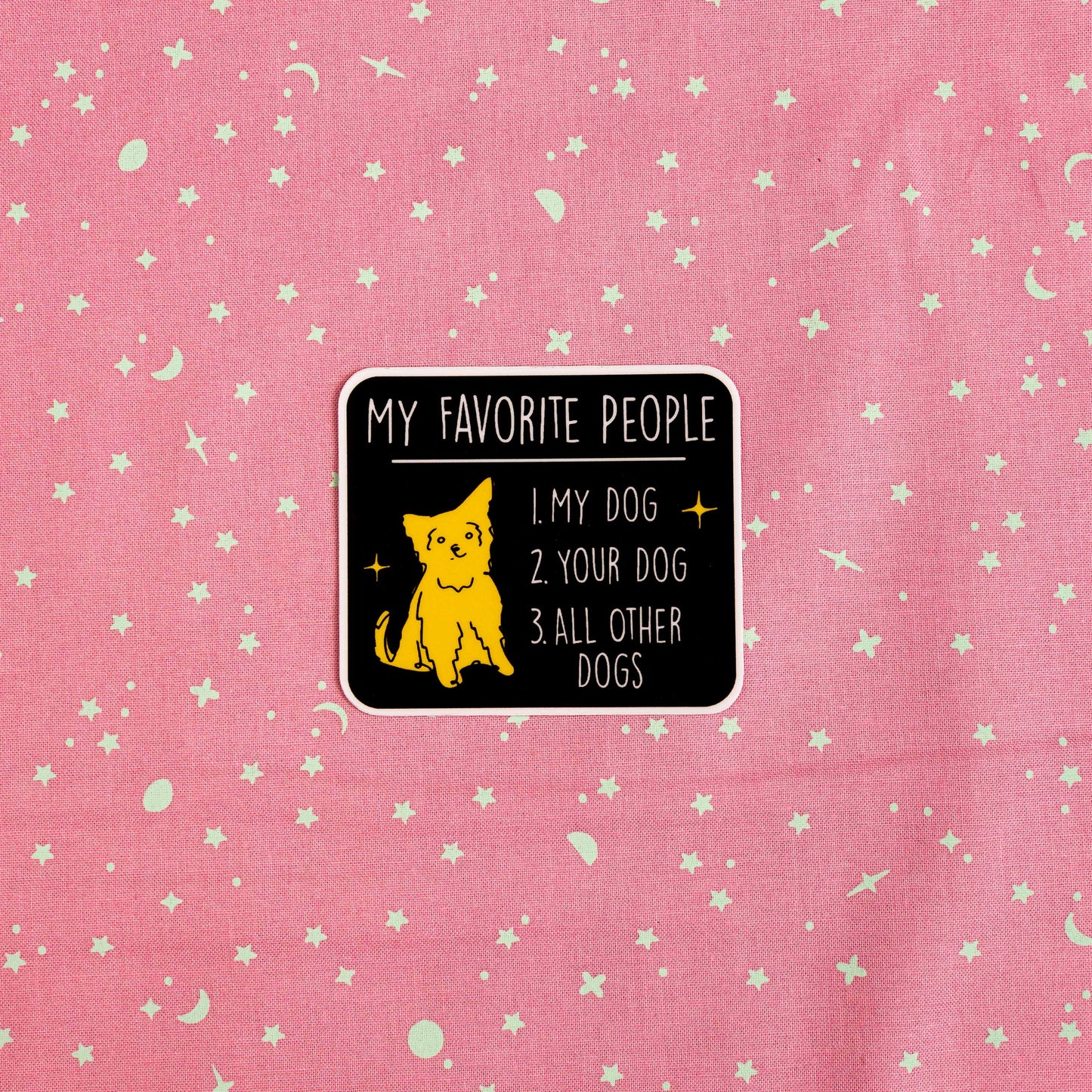 My Favorite People: - Sticker by Yarnival Stickers