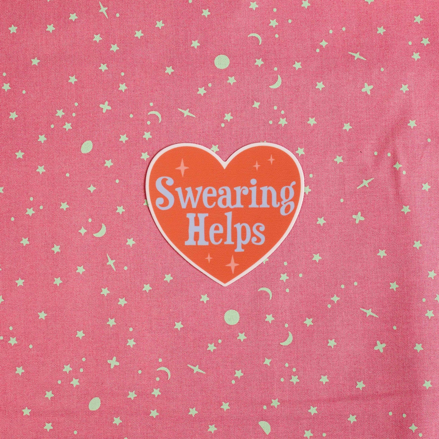 Swearing Helps- Sticker by Yarnival Stickers