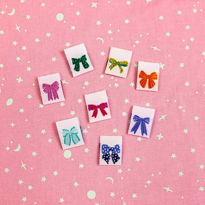 Renaissance Ribbon Labels Tied Up - Woven Label Pack