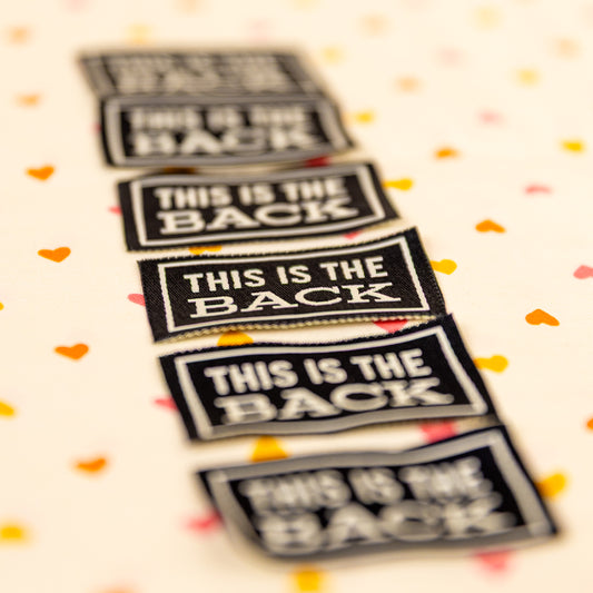 This Is The Back Label (Black) by Shelli Can