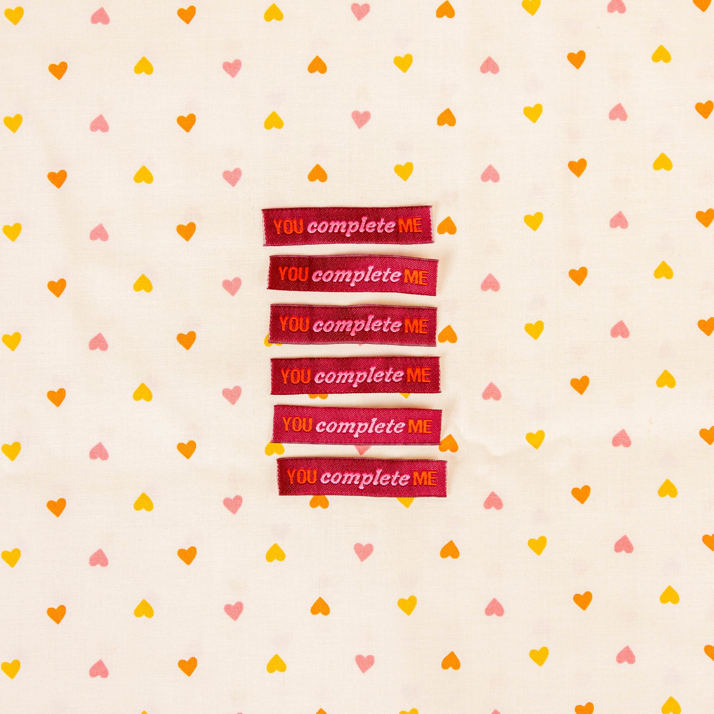 You Complete Me Label by Shelli Can