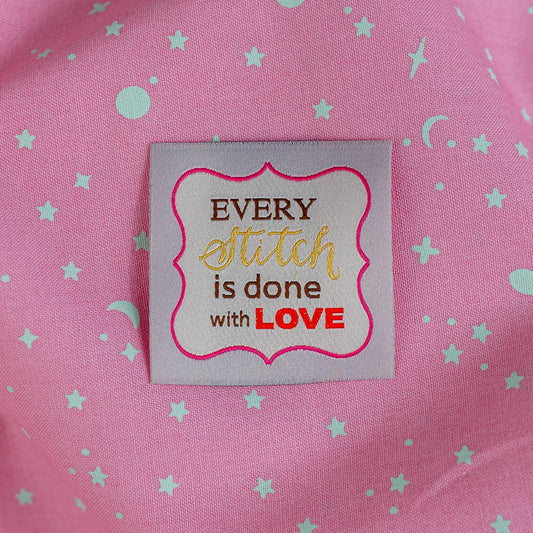 Every Stitch Woven Labels by Minki Kim