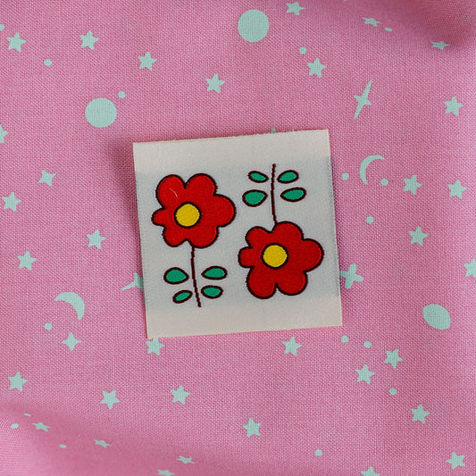 Camellia Woven Labels by Minki Kim