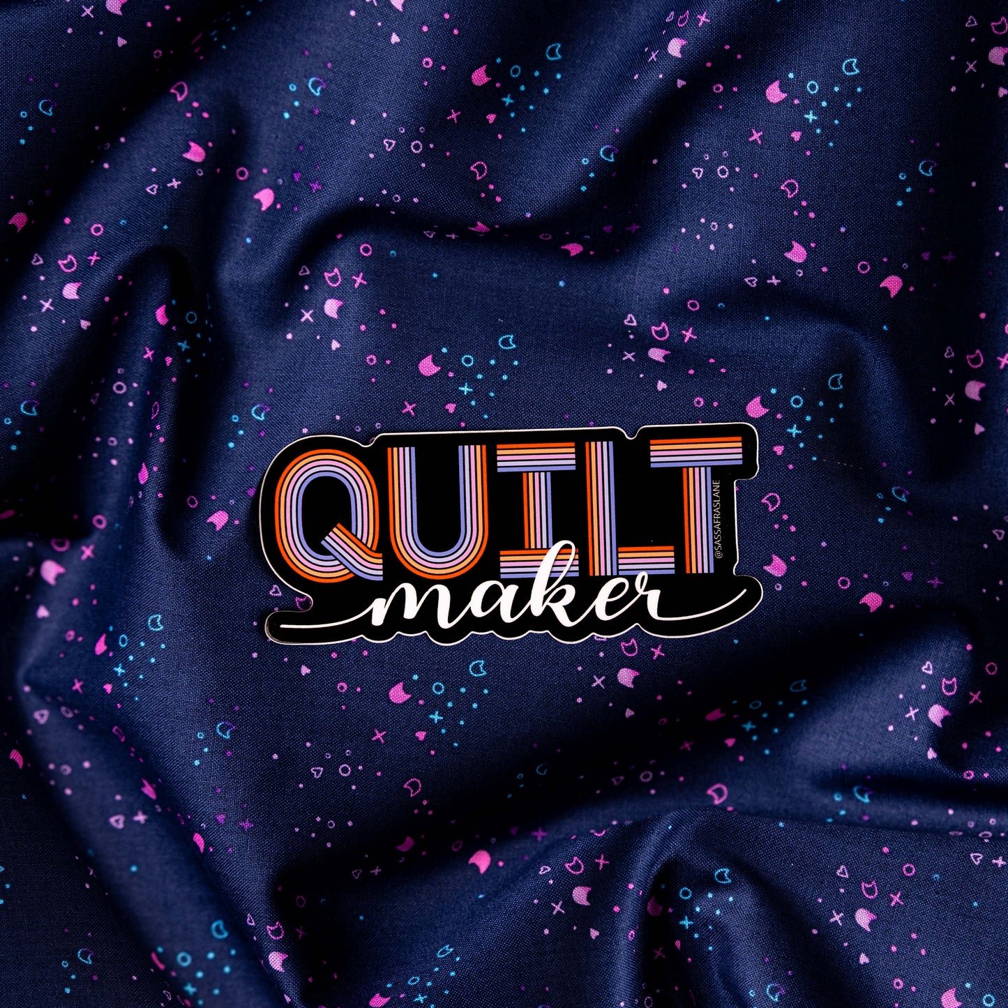 Quilt Maker Sticker by Sassafras Lane