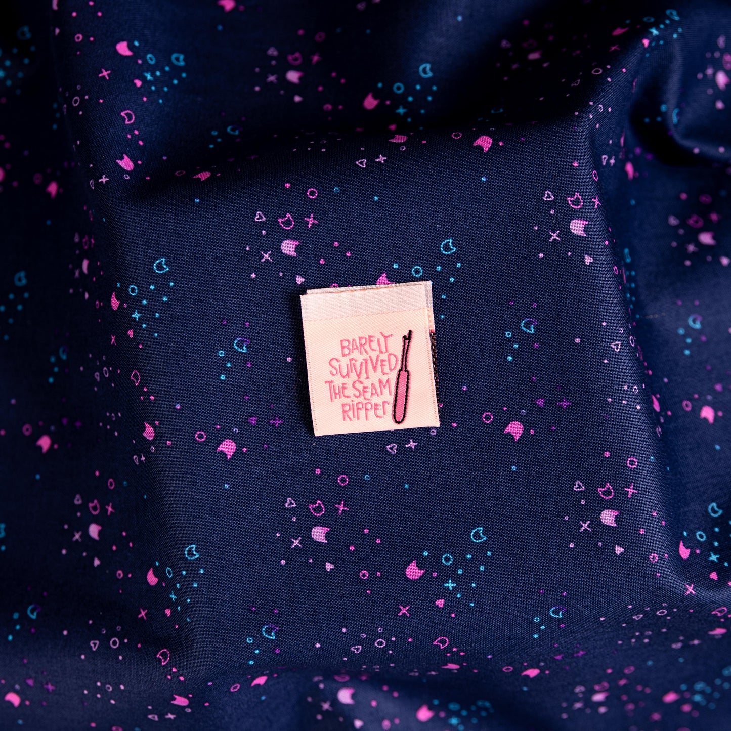 Barely Survived the Seam Ripper - Sewing Labels by Kati Cupcake