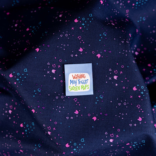 Warning May Trigger Naps  - Sewing Labels by Kati Cupcake