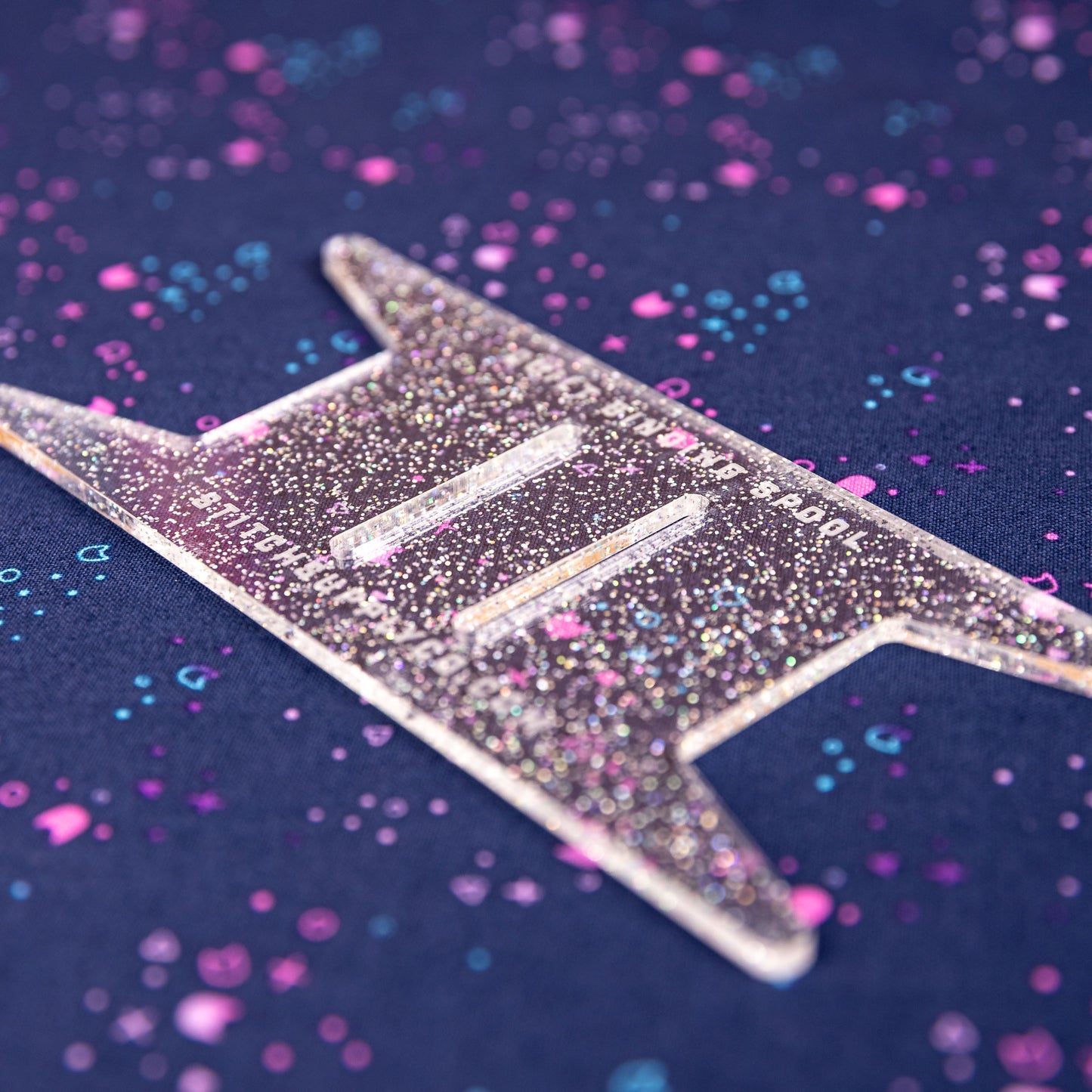 Glitter Bias Tape Quilt Binding Spool SSC303 by Stitch Supply