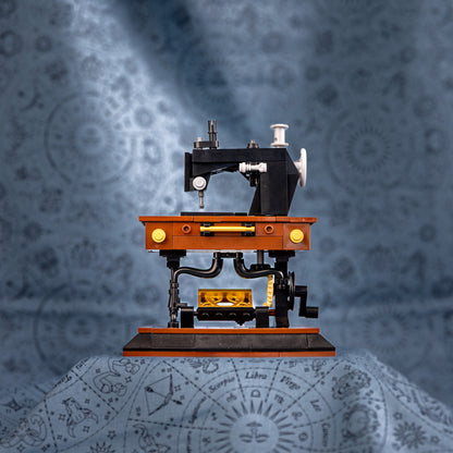 Sewing Machine Building Blocks by Sallie Tomato