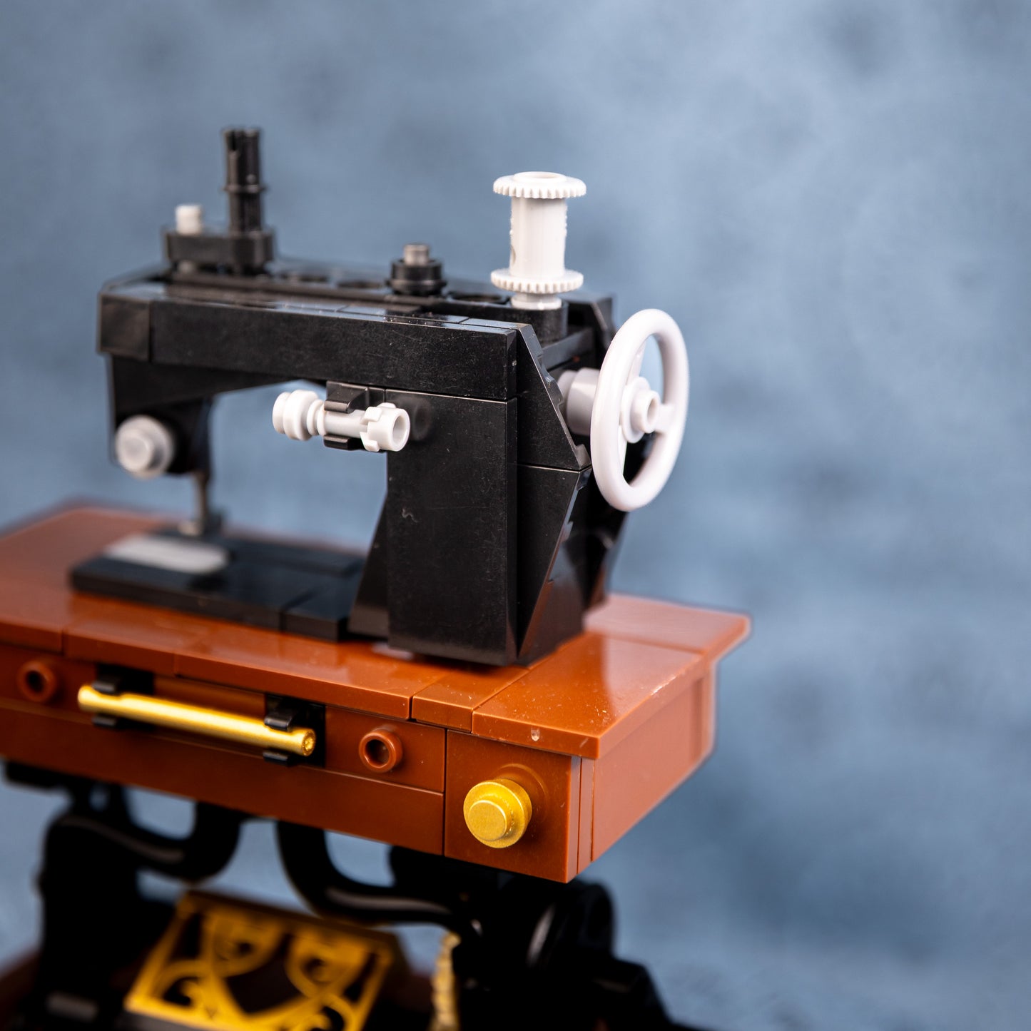 Sewing Machine Building Blocks by Sallie Tomato