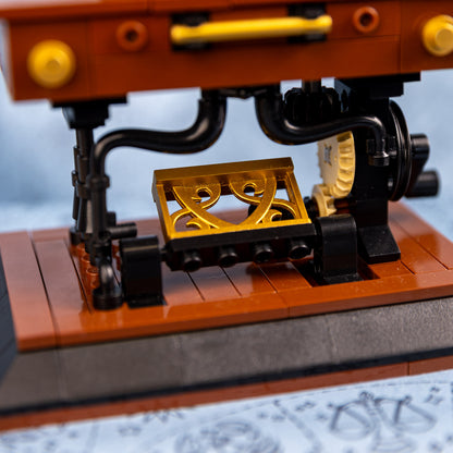 Sewing Machine Building Blocks by Sallie Tomato