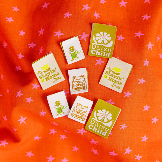 Mossy Pack Woven Labels by Cotton & Ochre