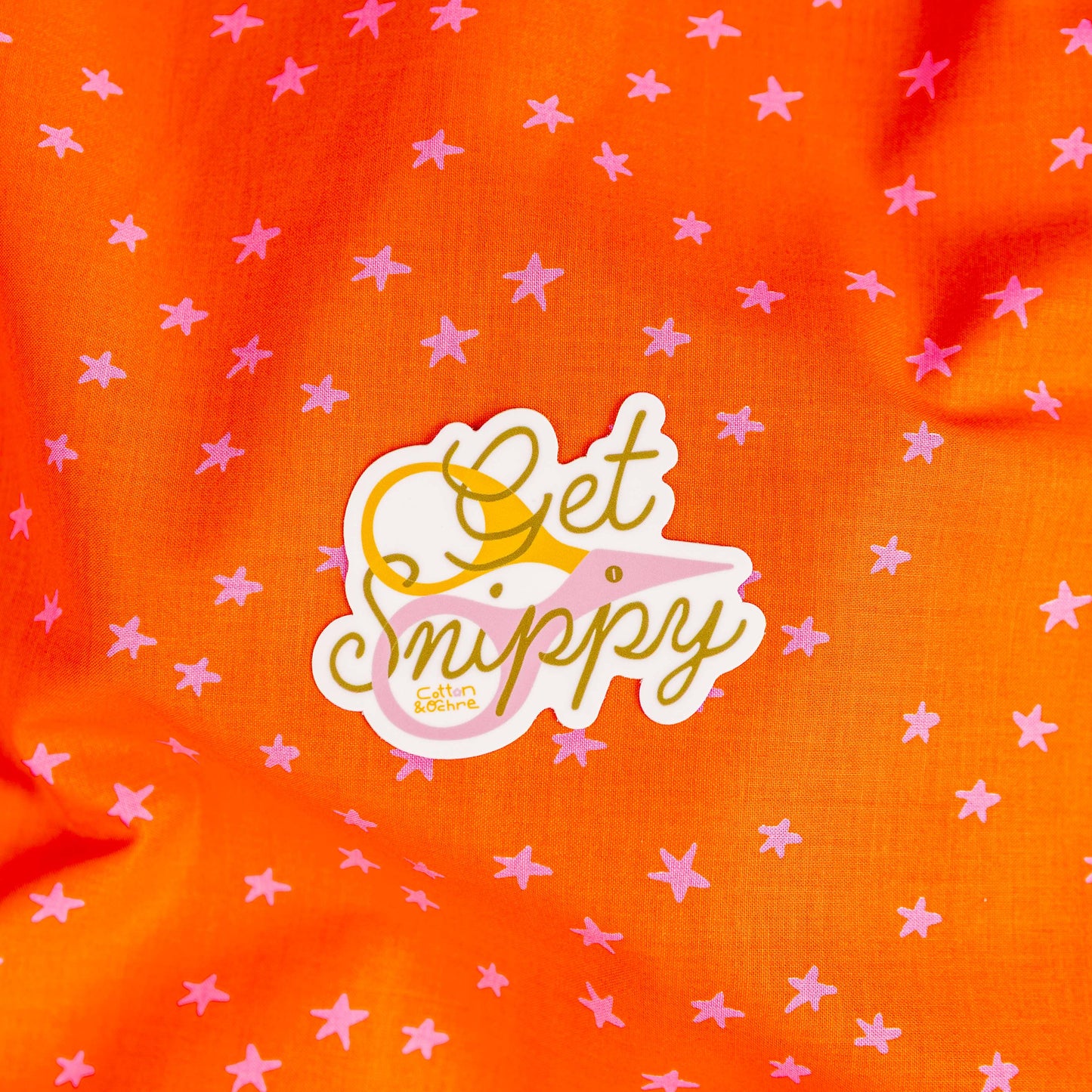 Get Snippy Sticker by Cotton & Ochre