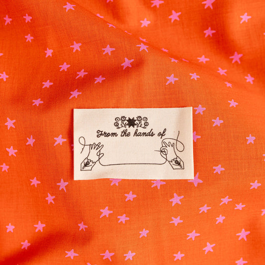The Hands Quilt Labels by Cotton & Ochre