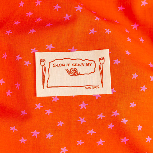 Sewn Slow Quilt Labels by Cotton & Ochre