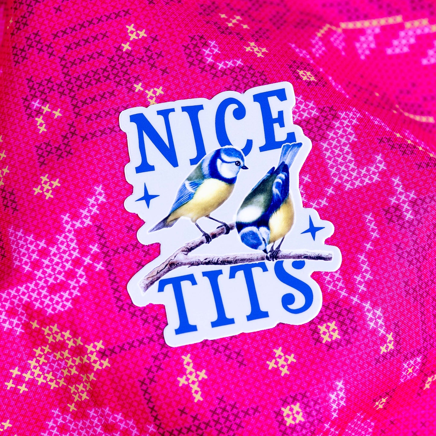 Nice Tits - Sticker by Yarnival Stickers