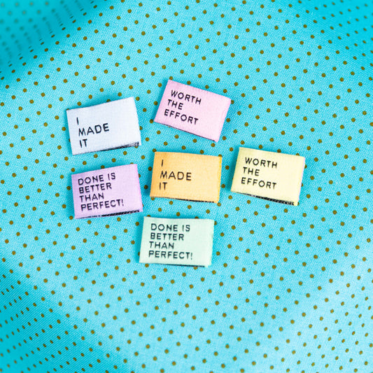 Mighty Minis | 6 Sew-in Labels by Kylie and the Machine