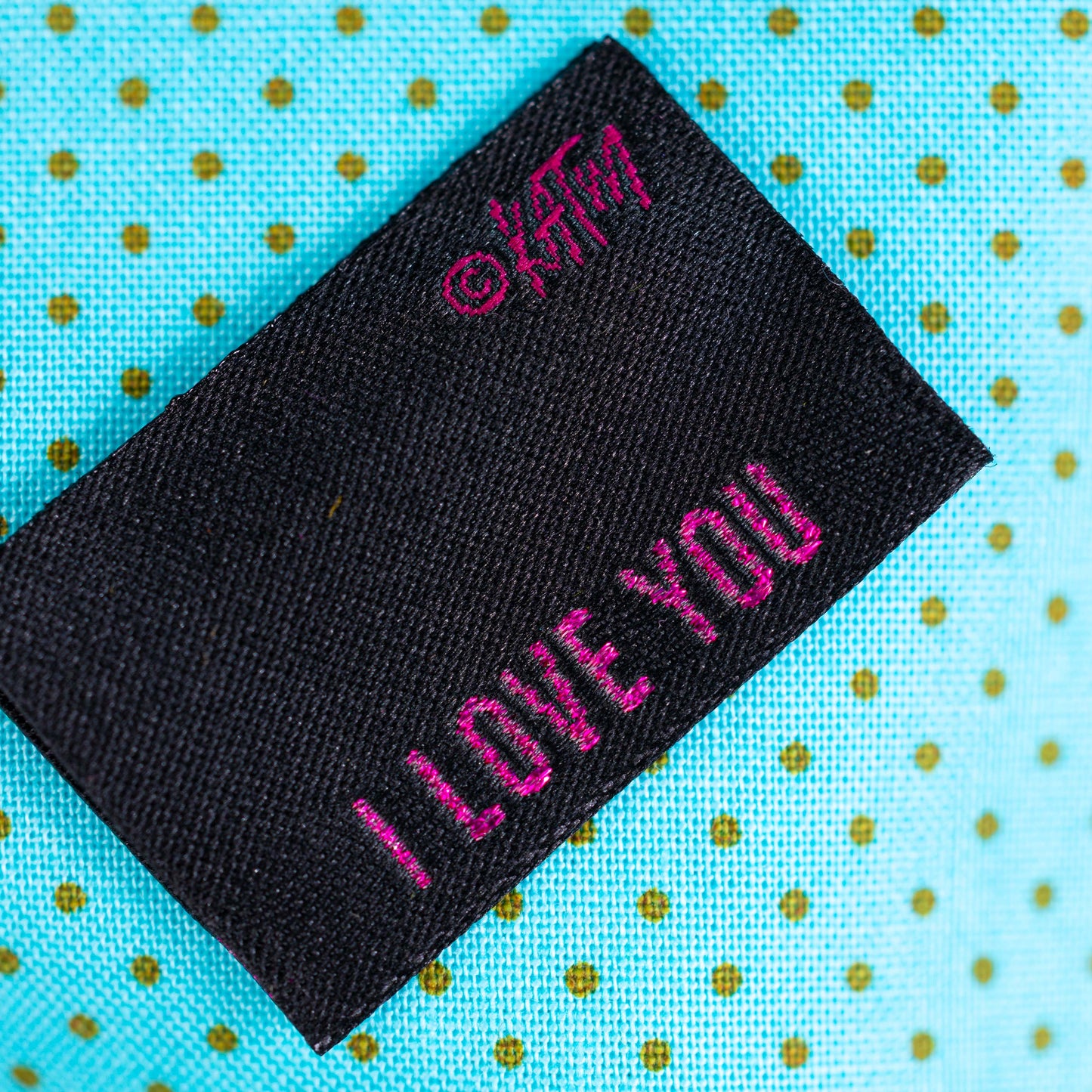 Metallic Side Seams (Black) | 6 Sew-in Labels by Kylie and the Machine