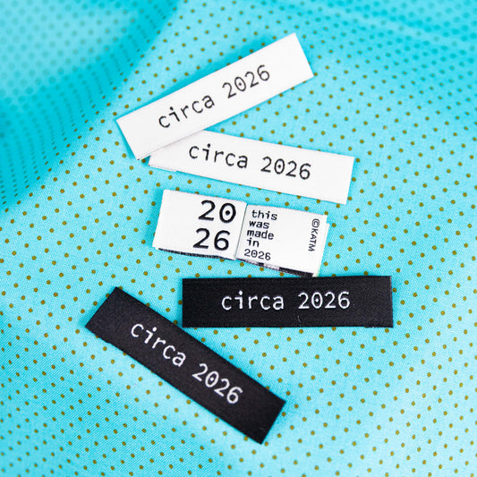 Circa 2026 | 6 Sew-in Labels by Kylie and the Machine