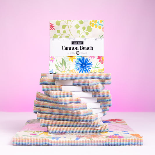 Cannon Beach Charm Pack 11970PP Precut by Crystal Manning for Moda