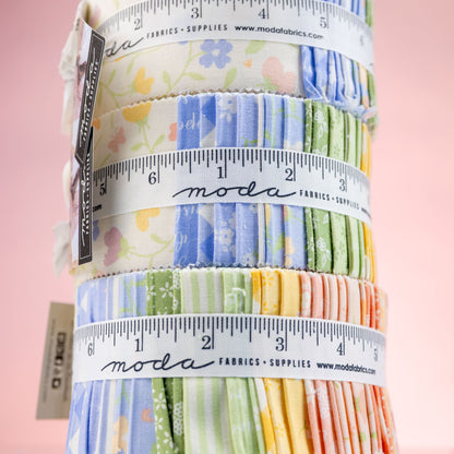 Pastel Prairie Jelly Roll® 31780JR Precut by My Sew Quilty Life for Moda