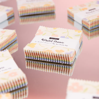 Pastel Prairie Mini Charm 31780MC Precut by My Sew Quilty Life for Moda