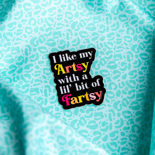 Artsy Fartsy Sticker by Sassafras Lane