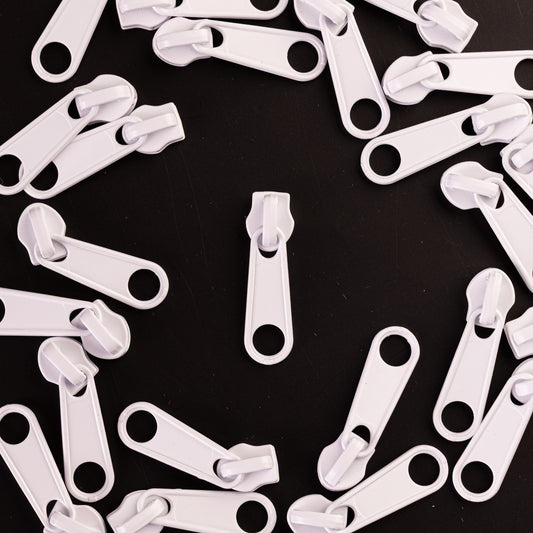 Zipper Pulls 4ct - White | Stitch Supply SSCP 10