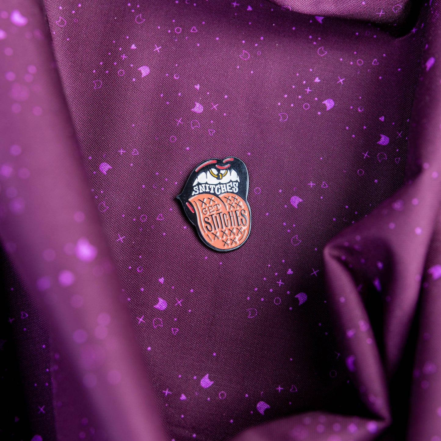 Snitches Get Stitches Needle Minder by Shelli Can