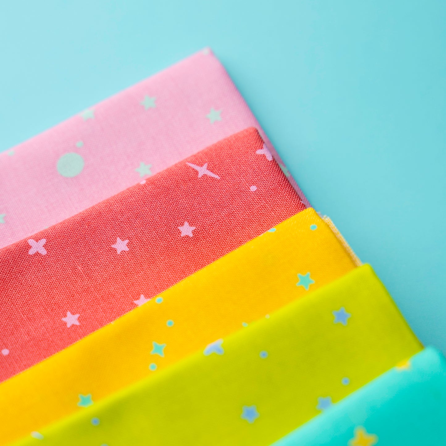 8 Piece Full Collection of Space Sprinkles Bundle From Tula Pink's True Colors