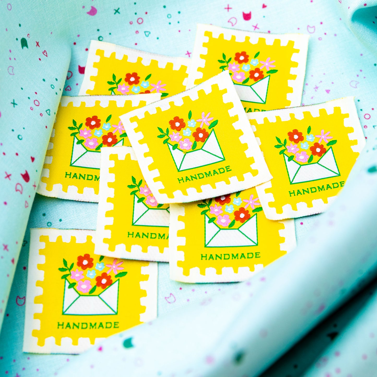 Bloom Note 2 Woven Labels by Minki Kim