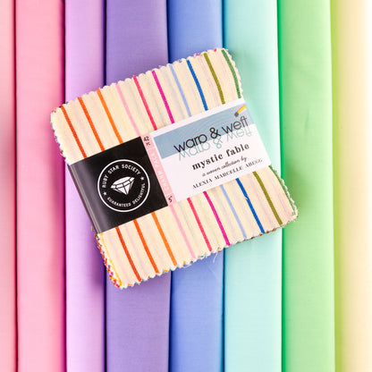 Warp Weft Mystic Fable Charm RS4123PP Precut by Alexia Abegg for Ruby Star Society