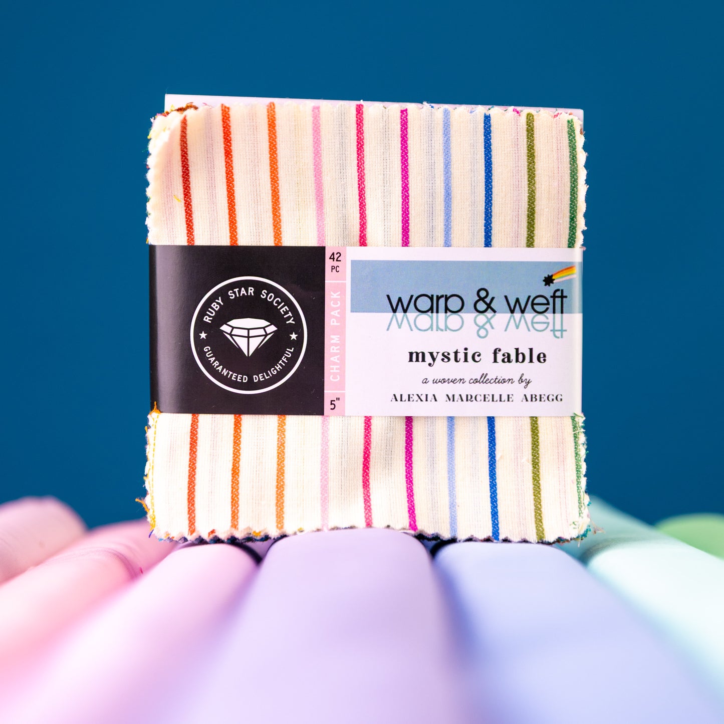 Warp Weft Mystic Fable Charm RS4123PP Precut by Alexia Abegg for Ruby Star Society