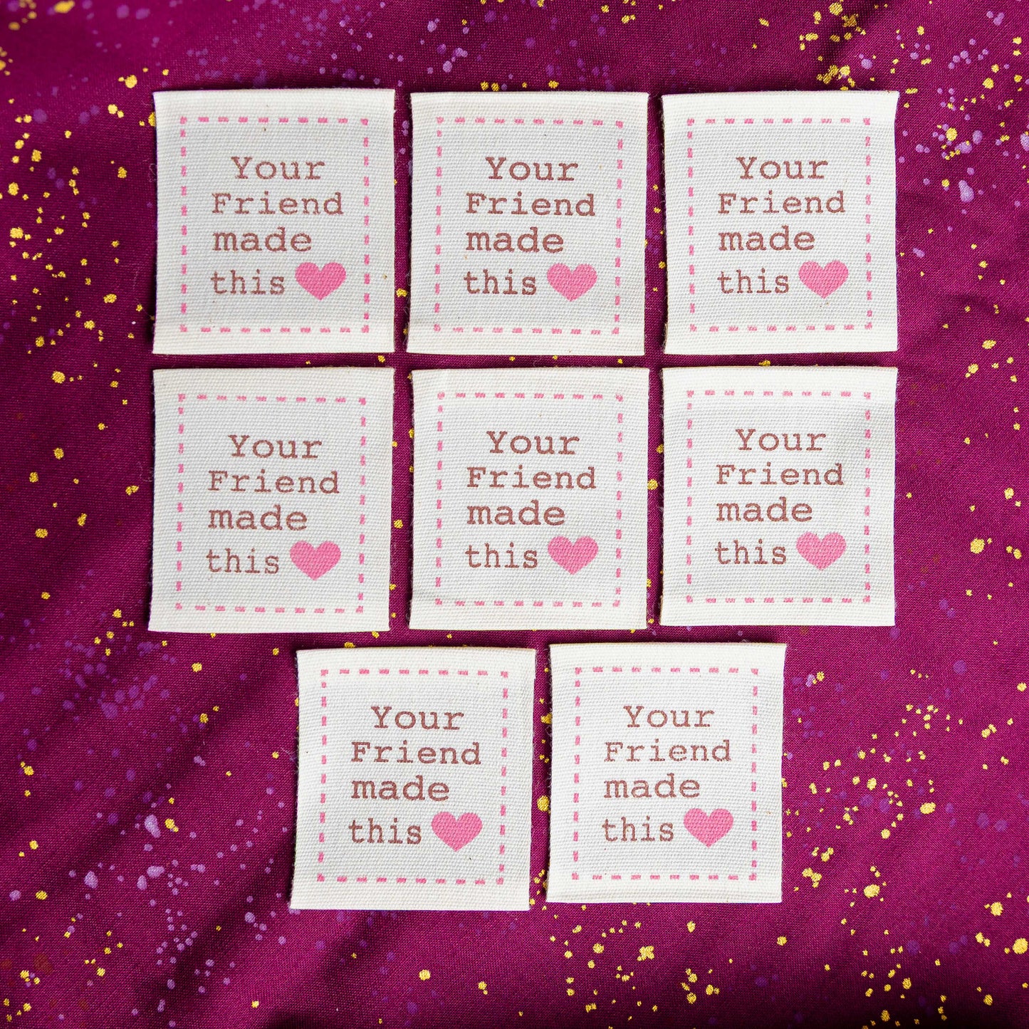 Minki Kim Your Friend Made This Premium Labels