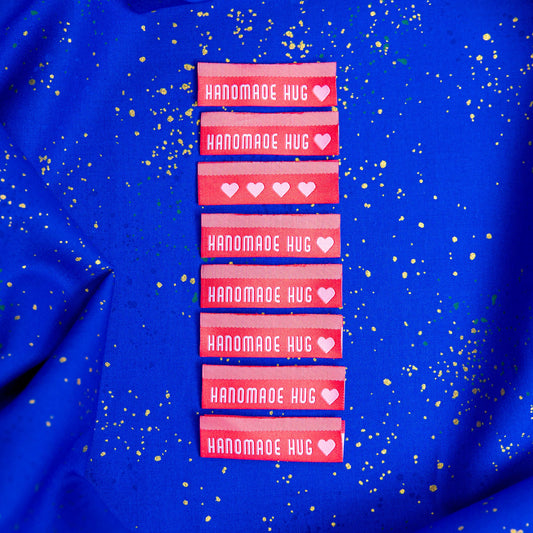 Handmade Hug - Woven Sewing Labels by LollyTags