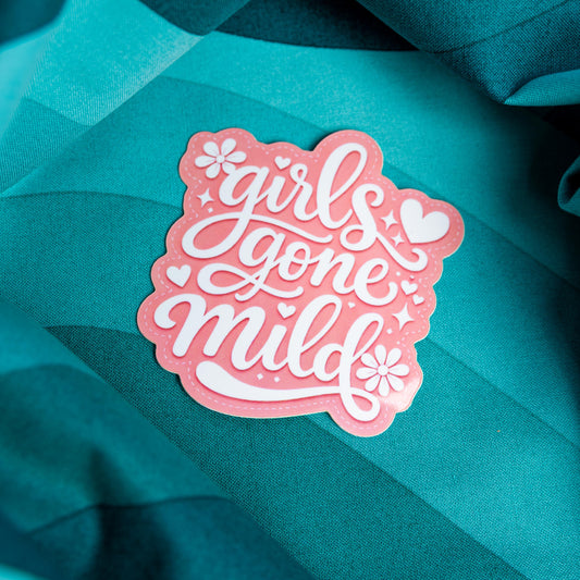 Girls Gone Mild by Yarnival Stickers