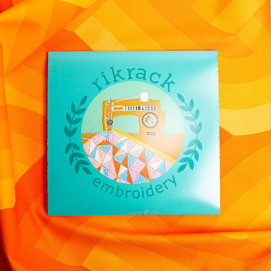 Rikrack My Happy Place Full Embroidery Kit