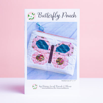 Butterfly Pouch- Paper Pattern - by Branch and Blume