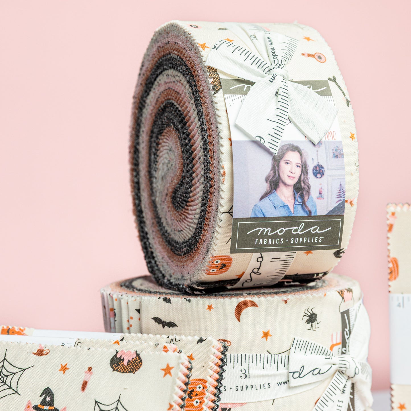 Purrs and Boos Jelly Roll by Elena Amo for Moda