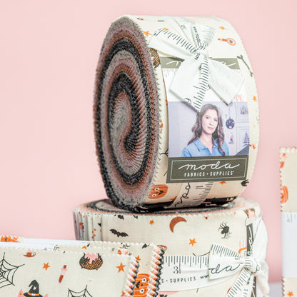 Purrs and Boos Jelly Roll by Elena Amo for Moda