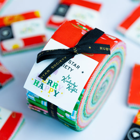 PREORDER: Merry Happy Jelly Roll RS3097JR Precut by Kimberly Kight