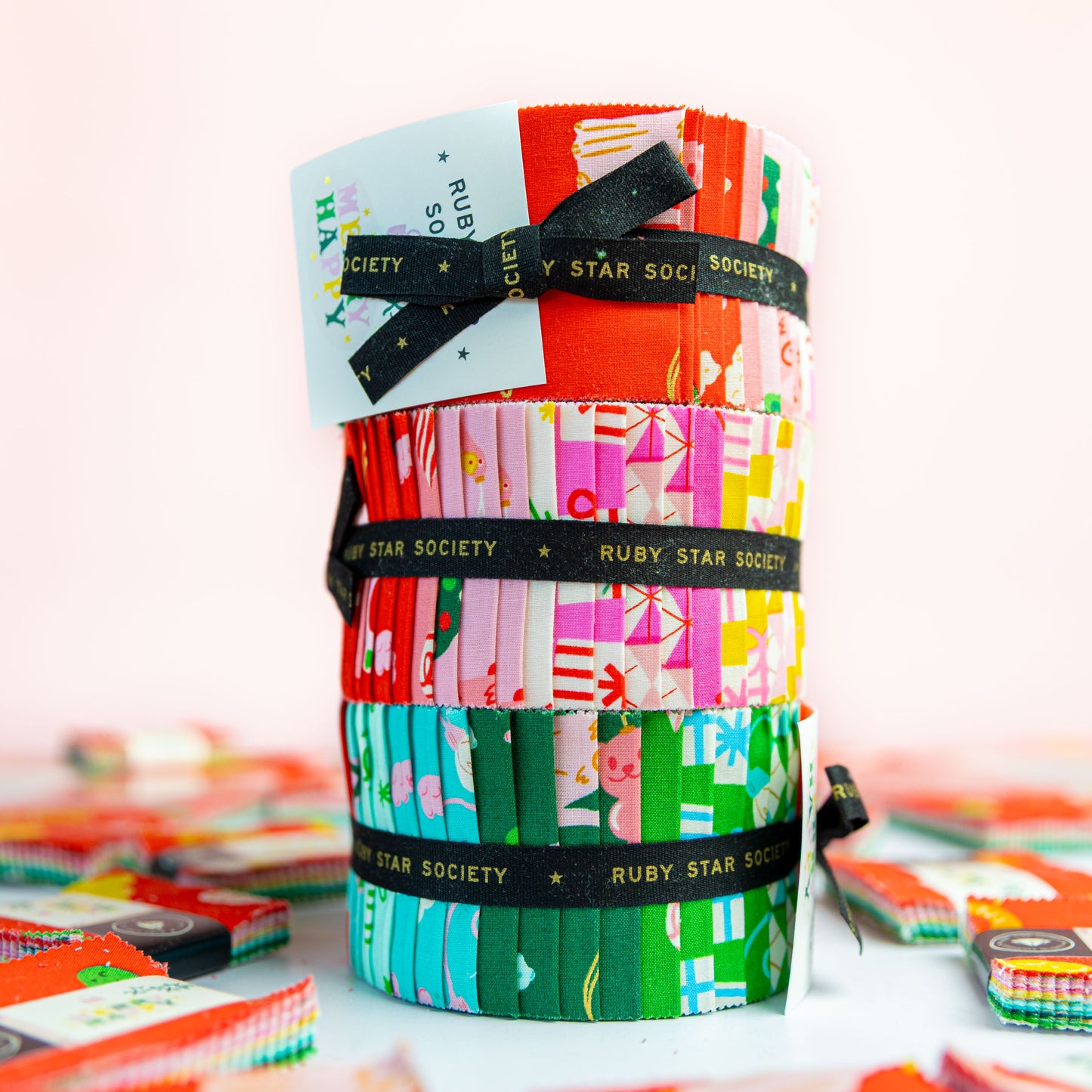 Merry Happy Jelly Roll RS3097JR Precut by Kimberly Kight