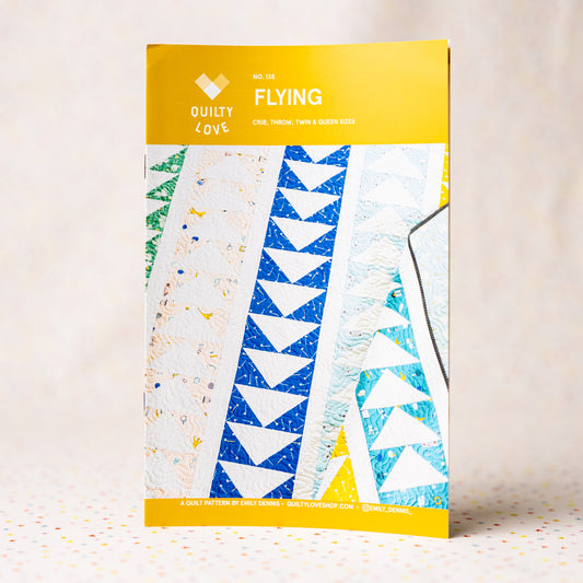 Flying Paper Pattern by Quilty Love