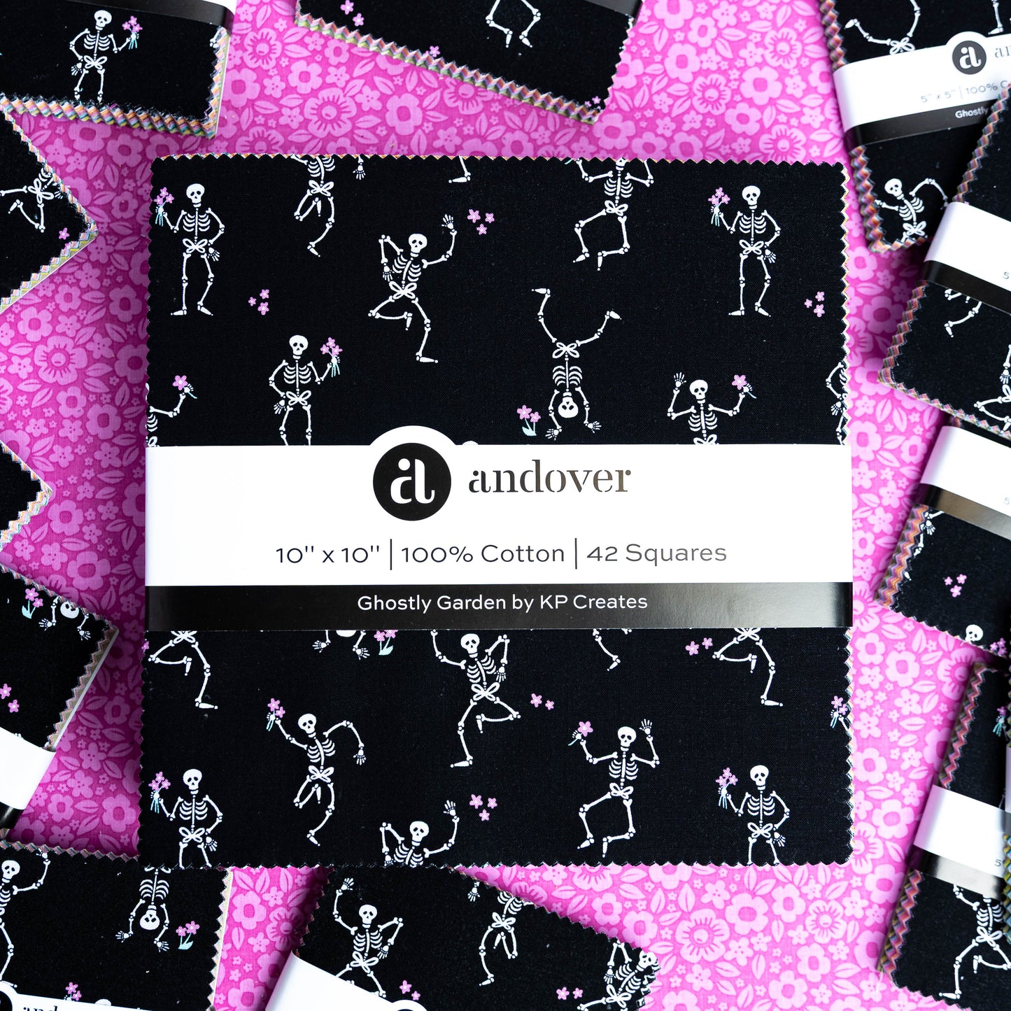 Ghostly Garden 10" Stacker by KP Creates for Andover
