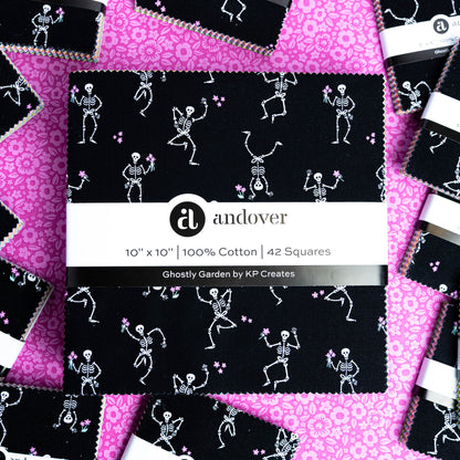 Ghostly Garden 10" Stacker by KP Creates for Andover