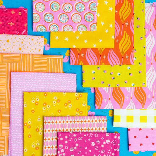 Pink Lemonade 14pc Fat Quarter Bundle
