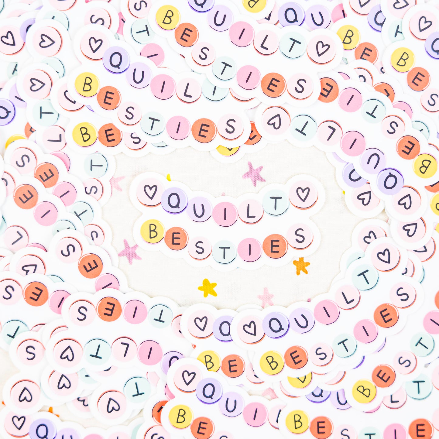 Quilt Besties Sticker - Sewing Box