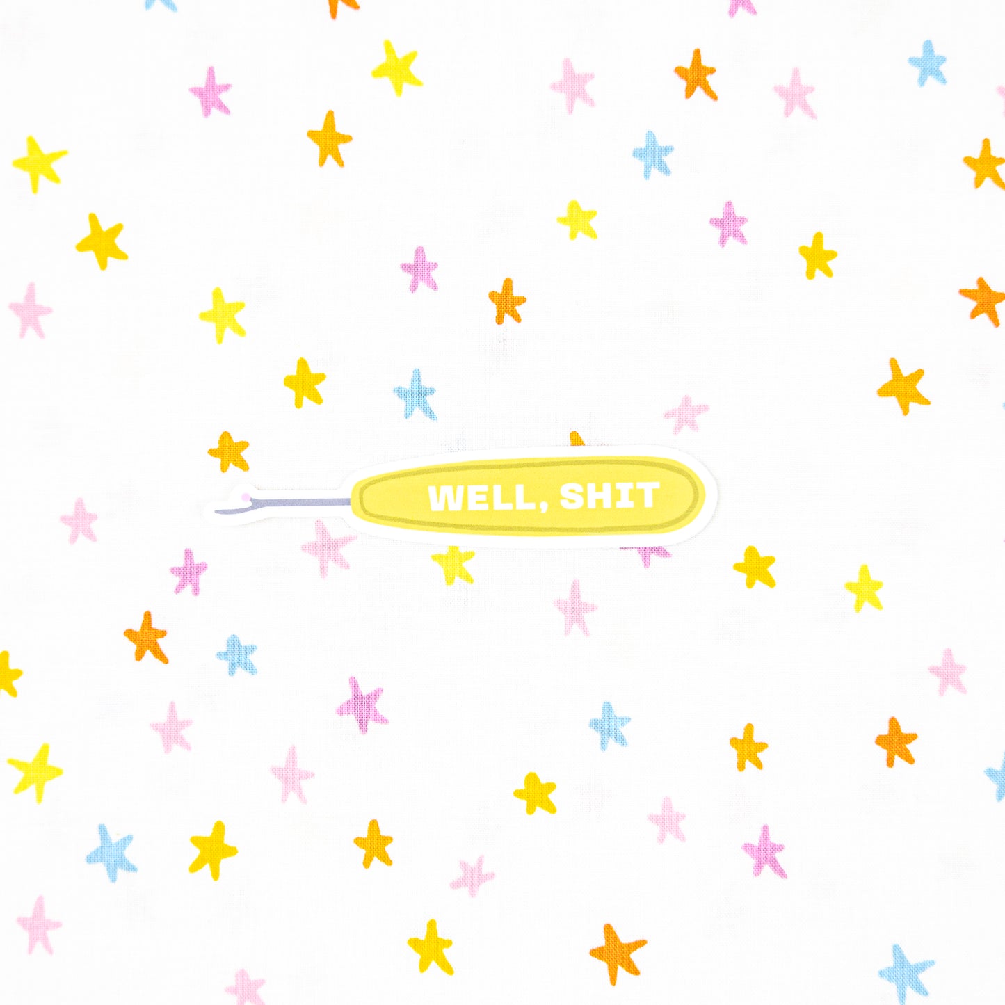 Well, Shit Sticker - Kati Cupcake