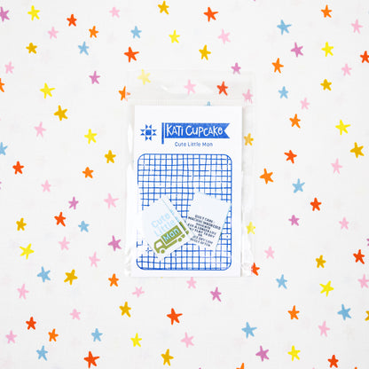 Cute Little Man - Designer Woven Sewing Labels by Kati Cupcake