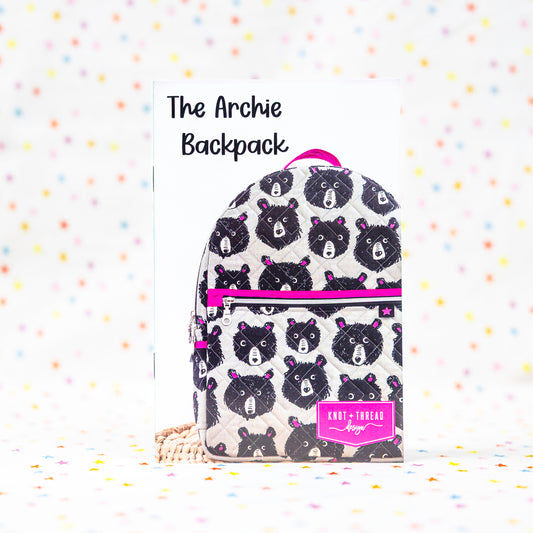 The Archie Backpack by Knot and Thread Design